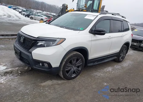 2019 Honda Passport Ex-L из США, поврежденный, VIN 5FNYF8H53KB008887